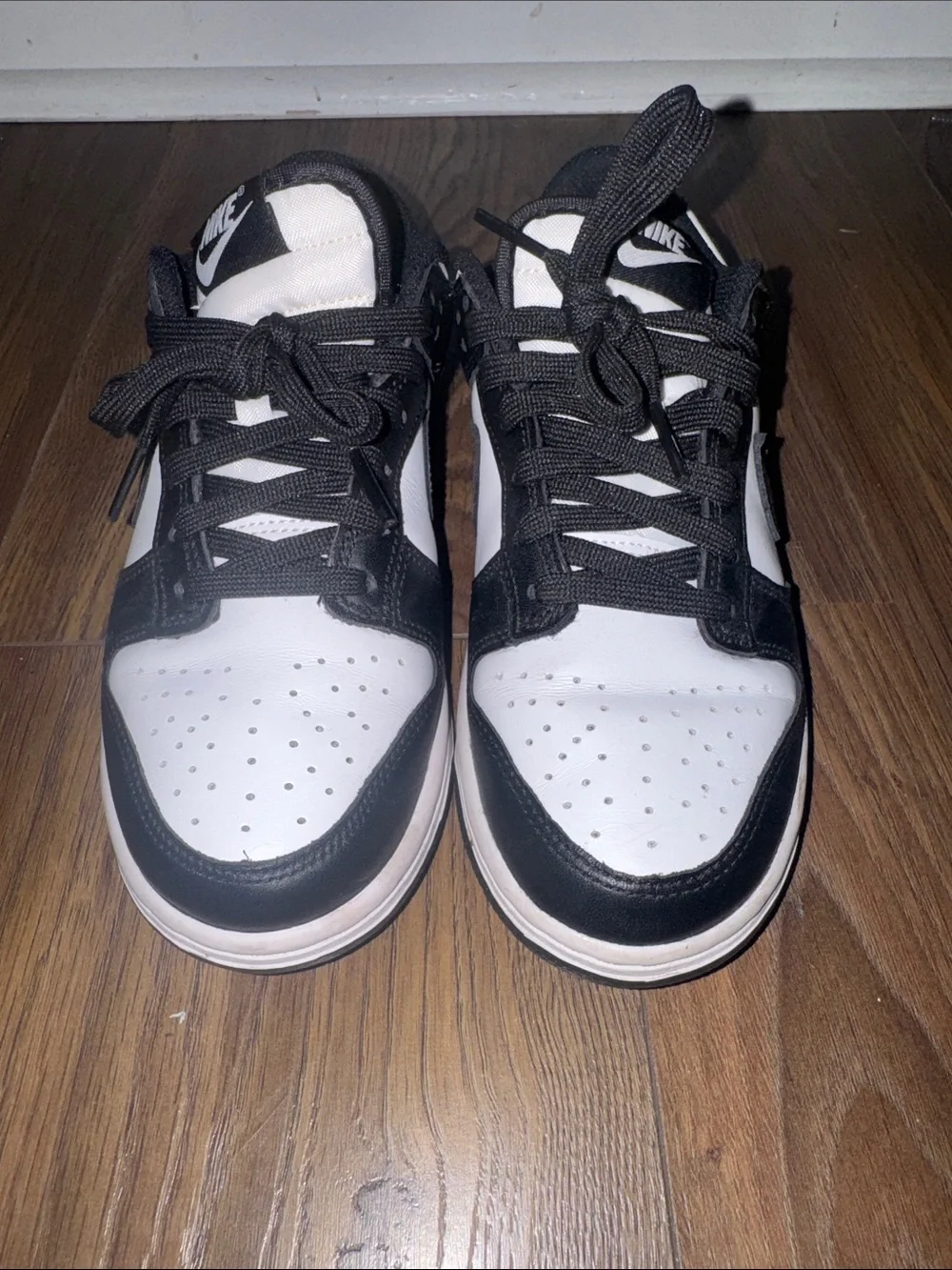 Nike Women’s Black and White Low-Top Sneakers